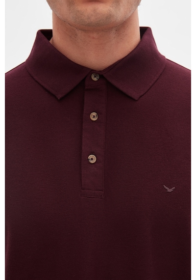 D's Damat Ds Damat Regular Fit Mürdüm Pike Dokulu T-shirt 4hc146551001m MÜRDÜM