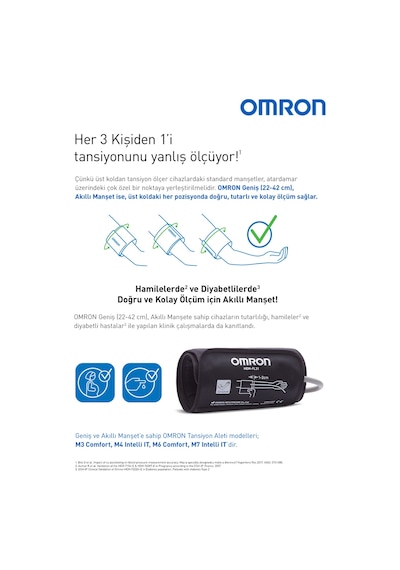 Omron M3 Comfort Üst Koldan Dijital Pilli Tansiyon Aleti,5 Yıl Garantili Taşıma Çantası Hediyeli