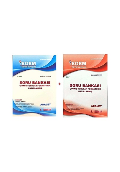 Egem Aöf Adalet Çıkmışlar Formatlı 1-2. Sınıf Bahar Soru Çıkmış