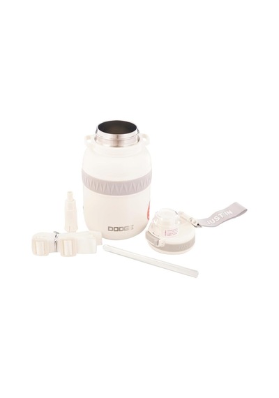 Dodge Fat Çelik Termos Matara 770ml Beyaz Beyaz