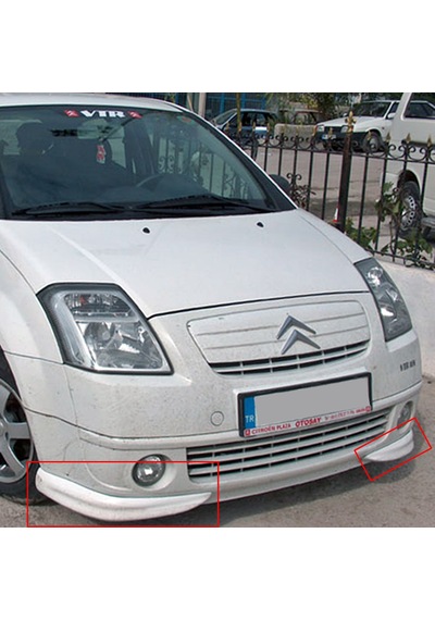 Citroen C2 Ön Tampon Flapları