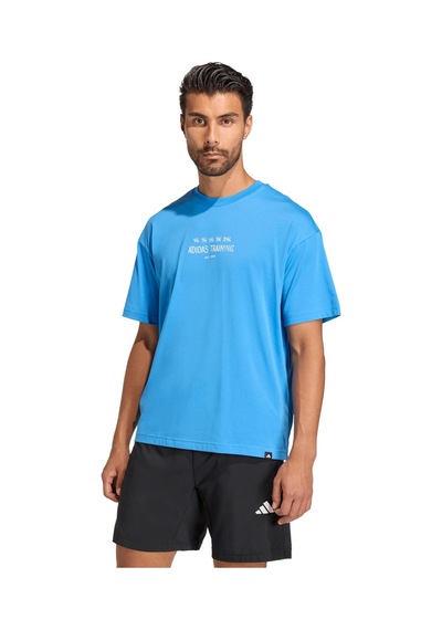 Kb9401-e Adidas M Primelift G T Erkek T-shirt Mavi Kb9401-e Mavi