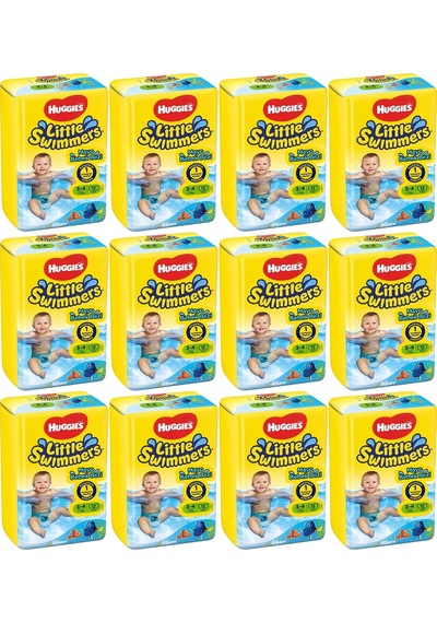 Huggıes Little Swımmers Mayo Bebek Bezi Beden:3-4 7-15kg 144 Adet 12'li