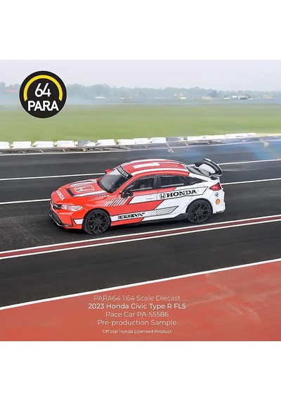 Para64 Honda 2023 Civic Type R Fl5 Red Pacecar Pa-55586 Çok Renkli