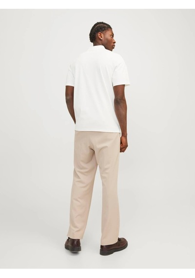Jack & Jones Jack&jones Jprccrodney Erkek Polo T-shirt 12251180 Beyaz