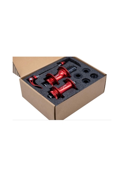 Raptor Ön Arka Göbek Seti 32 Delik Centerlock Disk Kırmızı