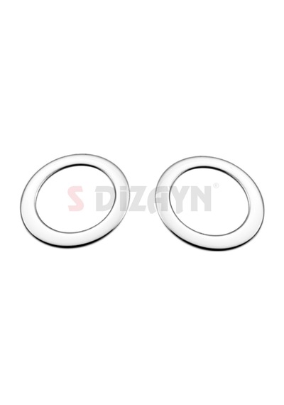 S-Dizayn  Fiat Ducato Krom Sis Farı Çerçevesi 2 Prç 2014 Üzeri