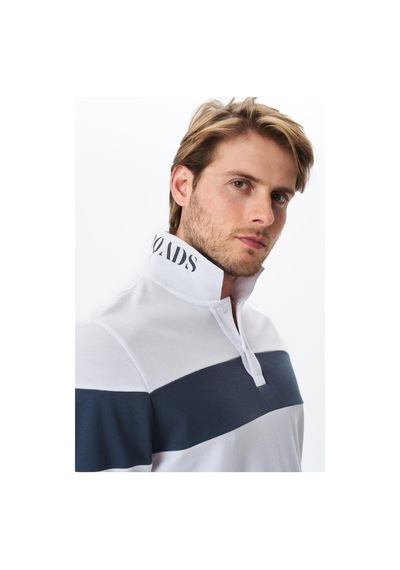 AR-MA Arma Erkek Regular Fit Çok Renkli % 100 Pamuk Pike Polo Yaka Tişört Y29374356102 Beyaz
