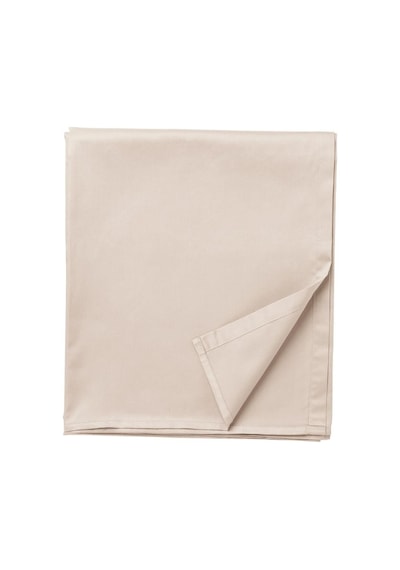 Ikea Nattjasmın Çift Kişilik Çarşaf 240 X 260 Cm Bej
