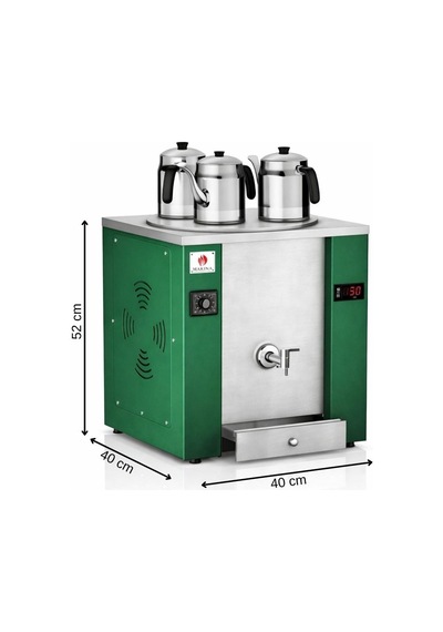 Anka Elektrikli Pro Exper Dijital 25 Litre Çay Makinesi Yeşil