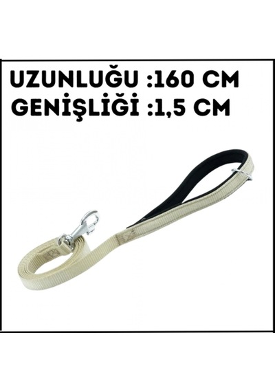 Uyguna-yakala Haki -1.5 160 Cm Dokuma Gezdirme Kayışı-ma.486 Çok Renkli
