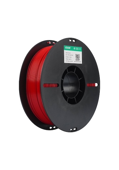 Esun Pla+hs Ateş Kırmızı Filament 1.75mm 1kg Plastik Makara Hızlı