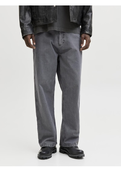 Jack & Jones Erkek Yüksek Bel Pantolon - Alex - 12288528 Iron Gate