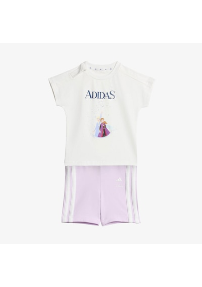 Adidas Disney Frozen Çocuk Beyaz Eşofman Takımı Jz3553 Çok Renkli