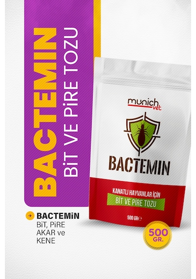 Bactemin Kanatlı Hayvan Bit Pire Tozu 500 Gr