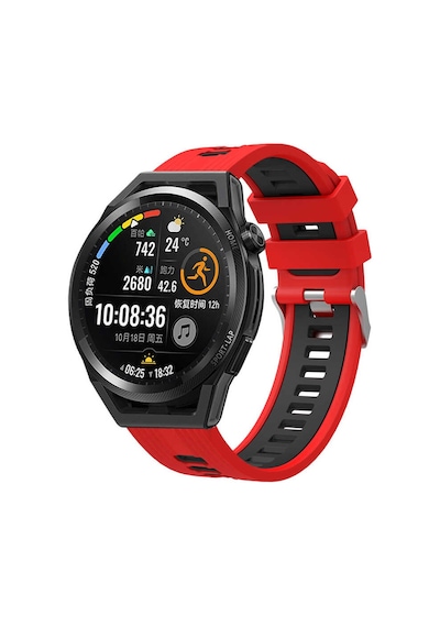 Kilifone - Huawei Uyumlu Gt2 46mm - Kordon Silikon Kordon Krd-55