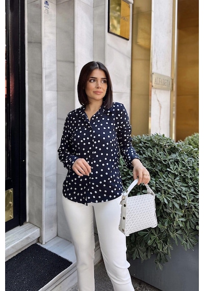WeShaya Laci Klasik Yaka, Uzun Kol, Digital Baskılı Kumaş, Regular Kalıp/kesim, Gömlek Lacivert WeShaya Laci Klasik Yaka, Uzun Kol, Digital Baskılı Kumaş, Regular Kalıp/kesim, Gömlek Lacivert