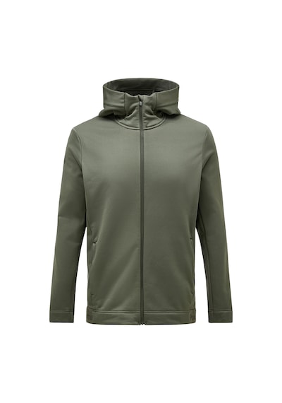 Peak Performance Rider Tech Zip Hood Erkek Yeşil Outdoor Polar G79554060 Yeşil