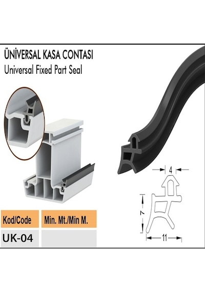 Pvc Kapı Pencere Fitili Contası Pimapen Conta Gri (546058890)