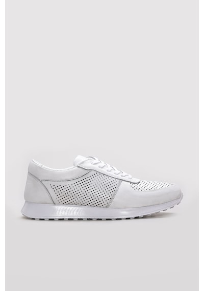 Fast Step Hakiki Deri Erkek Casual Ayakkabı 951ma557 Beyaz