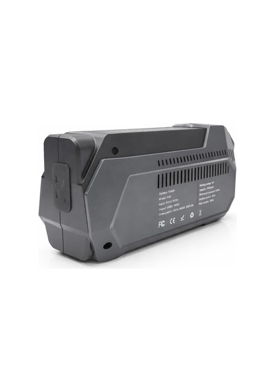 Q18b Akü Takviye Cihazı 12000mah Powerbank, Hava Kompresörü Lastik Şişirme 4 Ü 1 Arada Jump Starter