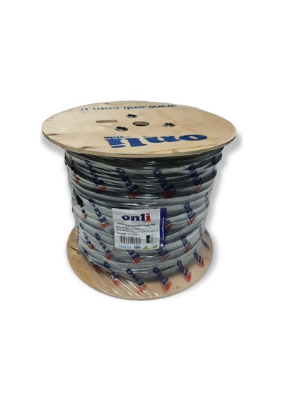 Onli 24AWG PE Dış Ortam Cat6 Kablo 500mt Siyah