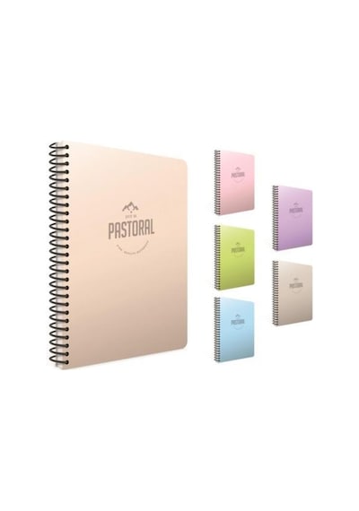 Gıpta Pastoral 120 Yp. A4 Spiralli Pp. Kapak Defter Kareli N11.1680