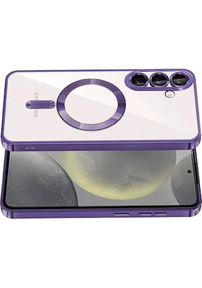 Gldısptm 8683140916077 Newface Samsung Galaxy Uyumlu  S26 Plus Kross Magneticsafe Kapak - Mor
