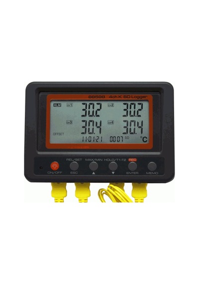 Az 88598 K Tipi Sıcaklık Kayıt Cihazı 4 Kanallı Datalogger