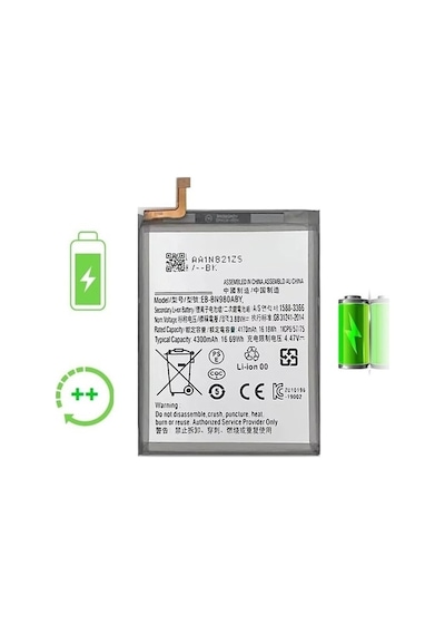 Samsung Galaxy Note 20 N980f İle Uyumlu A+ Kalite Pil Batarya