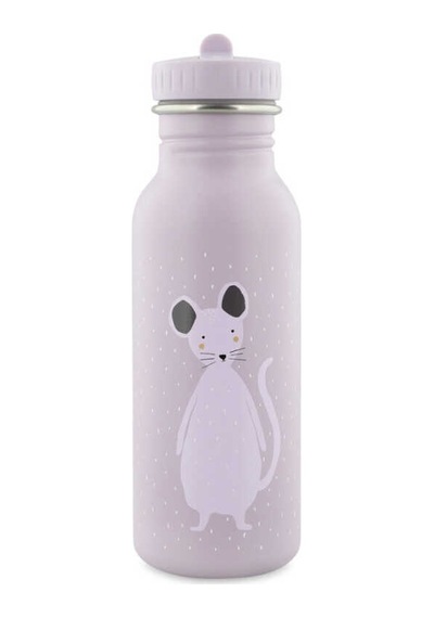Trixie 41-209 Paslanmaz Çelik Suluk Matara 500ml - Mrs. Mouse Çok Renkli
