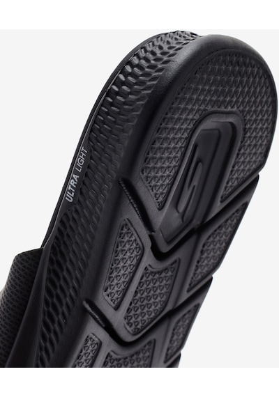 Skechers Go Consistent Sandal - Synthwav Erkek Siyah Parmak Arası Terlik 229035 Bbk Siyah