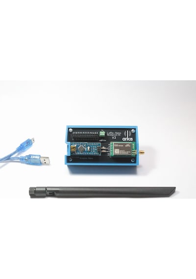 Lora Haberleşme Modülü Için Lora-nano Geliştirme Kiti V3 - Mavi Kutulu ( Lora Ve Arduino Nano Dahil)