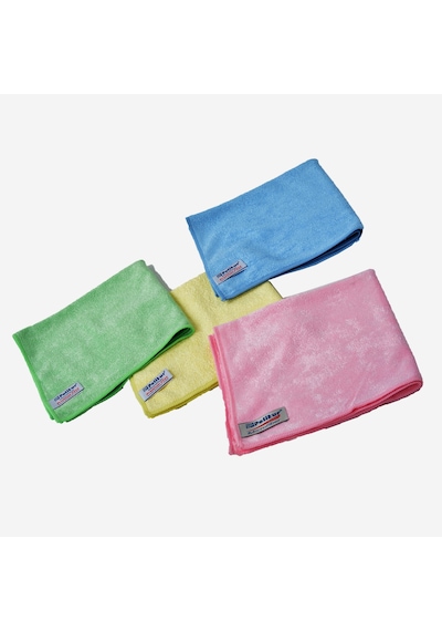 Polikur Premium 3222 Mikrofiber Temizlik & Kurulama Bezi 40X40 Cm 4 Adet