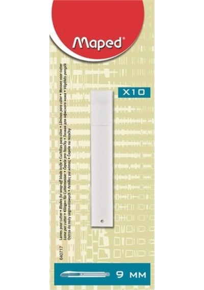 Maped Maket Bıçağı Yedeği 9Mm 10'Lu