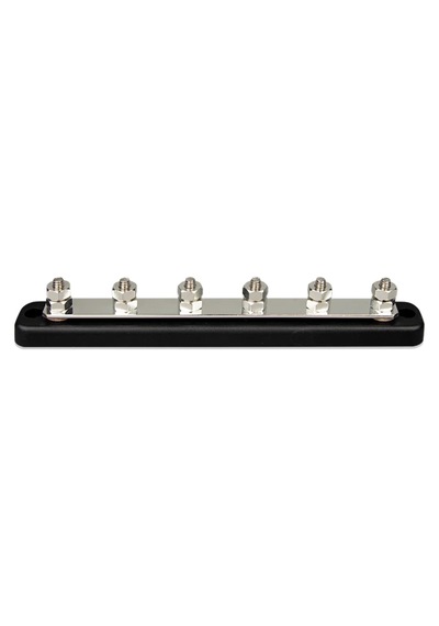 Victron Busbar 250a 2p Kapaklı Dc Bara 2 Saplama + 6 Vidalı Terminal 70v Dc