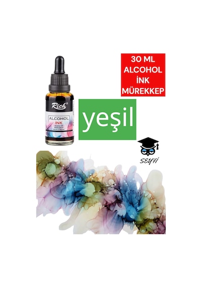 30 Ml Alcohol İnk Mürekkep Kahverengi