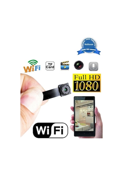 1080p Full Hd Wi-fi Mini Ip Modül Kamera Kesintisiz Güvenlik Ve Uzaktan İzleme