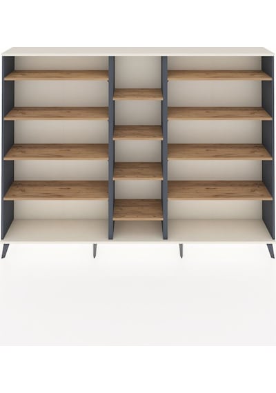 Arges Dolap 11 Raflı 220x30x163 Antrasit-aytaşı/çam Aytası/atlas Çam - Antrasıt Arges Dolap 11 Raflı 220x30x163 Antrasit-aytaşı/çam Aytası/atlas Çam - Antrasıt
