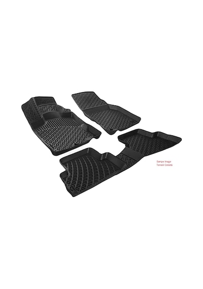 Peugeot 308 2008-2013 Havuzlu 3D Paspas Siyah