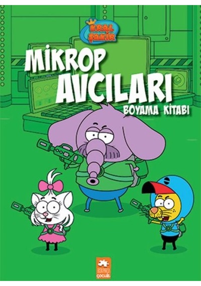 Mikrop Avcıları Boyama Kitabı - Yqbx-637235