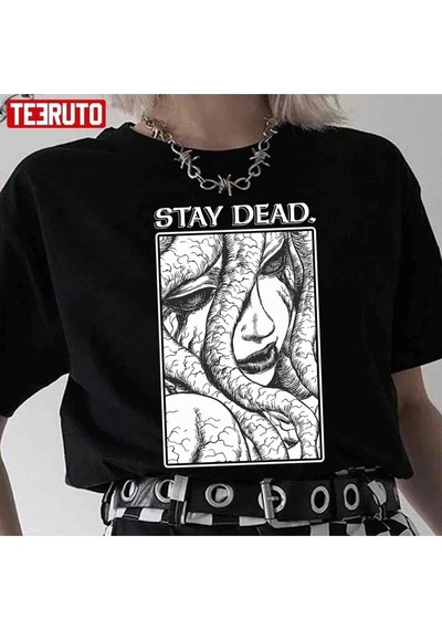 Noıssey Kırmızı Etiket Gala Berserk Sucubbus Stay Dead Unisex T-shirt 14508 Siyah