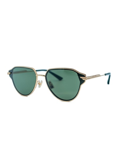 Bottega Bv 1271s 003 63 Kadın Gold Metal Damla Güneş Gözlüğü