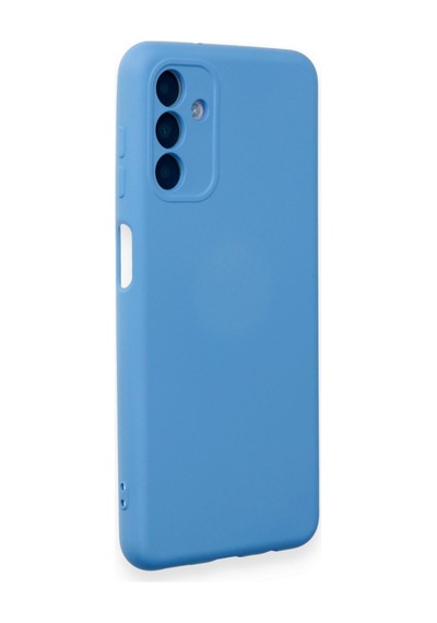 Galaxy A14 4g Kılıf Nano İçi Kadife Silikon - Mavi Çok Renkli