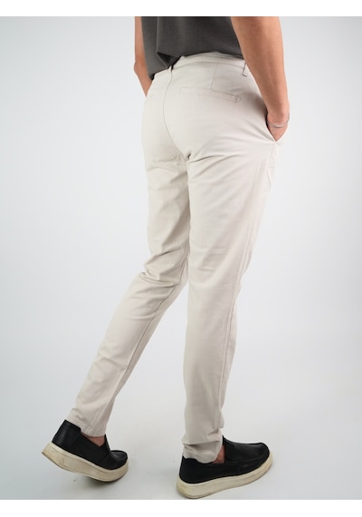 Digital Jeans Erkek Keten Jogger Krem Pantolon Krem