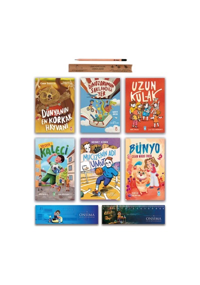 Timaş Çocuk Dünyanın En Korkak Hayvanı - Yedek Kaleci - Bünyo - Dinozorumun Saklandığı Yer Set - 1. 2. Sınıf