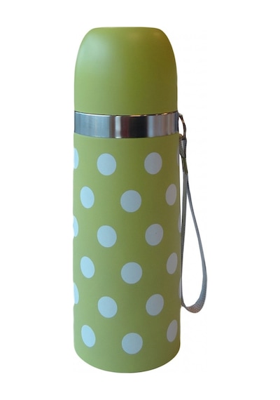 Sema Baby Puantiyeli Bebek Termosu 350  ML - Yeşil