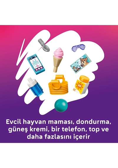 LEGO® Friends Su Parkında Eğlence 42676 - 6 Yaş ve Üzeri Çocuklar için 2 Mini Bebek İçeren Oyuncak Yapım Seti (278 Parça)