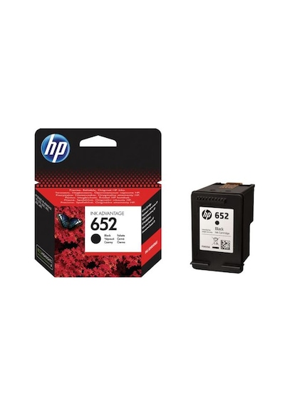 Hp F6V25Ae No652 Mürekkep Kartuş Siyah