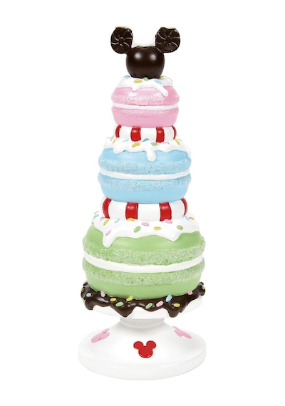 Department 56 Village Aksesuarları Mickey Mouse Merry Acıbadem Kurabiyesi Ağacı Heykelcik, 6,1 İnç, Çok Renkli